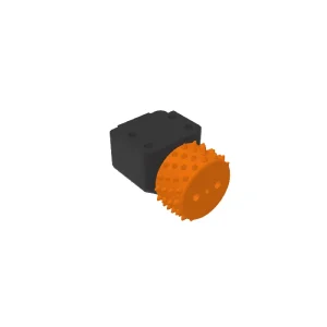 Csapágyas síkmaró fejek - 1006 - narancssárga fej – közepes, 4 sor x 18 tüske